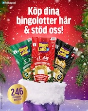 image: Bingolotto Uppesittarkvällen